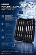 Periosteal Elevator Set 7 PCS-VETROSPECT - by VS SURGICAL PRODUCTS UK