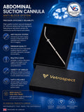 Abdominal Suction Cannula - Anti-Block System - VETROSPECT by VS SURGICAL LONDON
